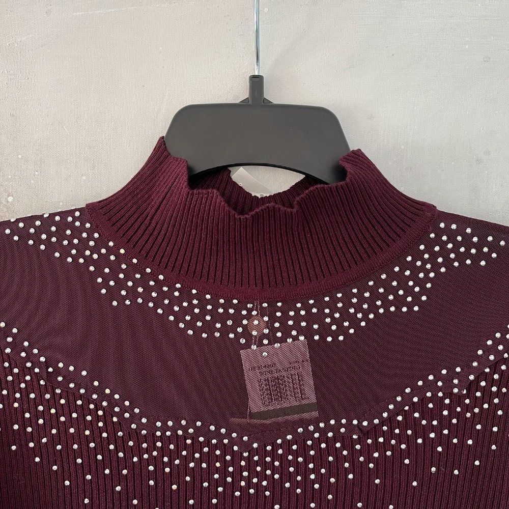 Greige Ribbed Sweater (NWT) - Picture 3 of 12